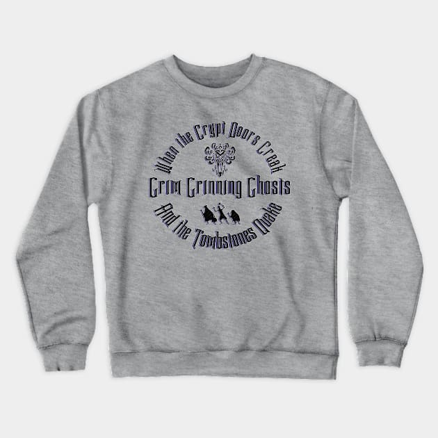 Haunted Lyrics Crewneck Sweatshirt by CFieldsVFL